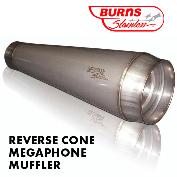 Reverse Cone Megaphone Muffler