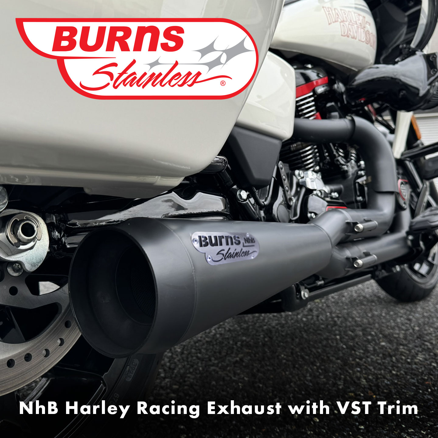 Harley NHB Exhaust System